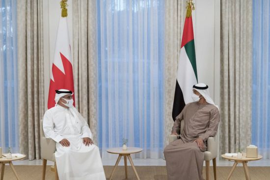 تفاصيل لقاء ولي عهد أبوظبي بنظيره البحريني اليوم (صور)