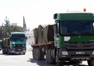 الأردن يُرسل قافلة مساعدات طبية عاجلة لفلسطين