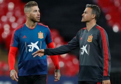 إنريكي يفكر في استبعاد راموس من قائمة إسبانيا بيورو 2020