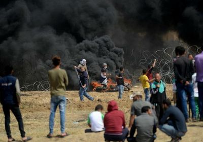 نزوح مئات السكان الفلسطينيين في قطاع غزة بسبب تكثيف الهجمات الإسرائيلية