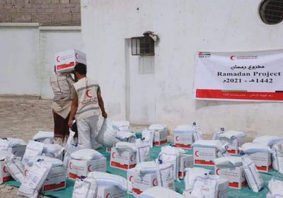 مستشفيات وأغذية وكسوة.. كشف حساب "هلال الإمارات" بحضرموت