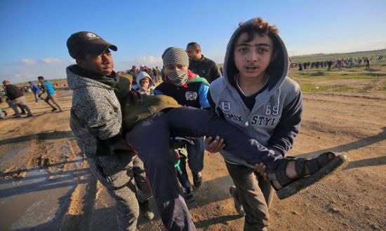 الهلال الأحمر: إصابة 1757 فلسطينيًا في 24 ساعة