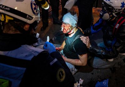 أحداث عنف بباريس بين داعمين لفلسطين والشرطة الفرنسية