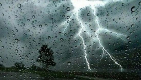 تواصل اضطراب الطقس مع أمطار متفاوتة الشدة
