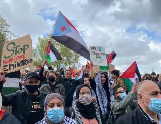 الجالية الجنوبية بهولندا تنتفض دعمًا لفلسطين