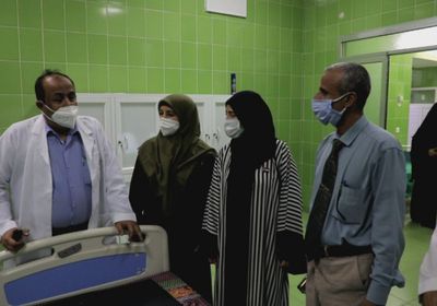 بتوجيهات الزُبيدي.. الشبحي وسوقي يزوران مستشفى الصداقة