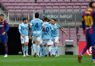 سلتا فيغو ينهي موسم برشلونة بهزيمة مؤلمة