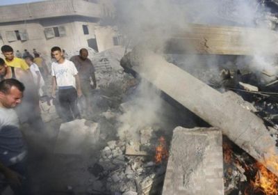 قصف إسرائيلي يسقط إصابات بدير البلح