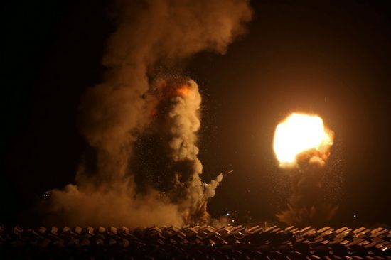  الجيش الإسرائيلي: قصفنا 1180 هدفا في قطاع غزة 