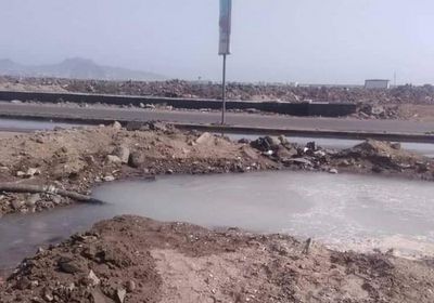 يغذي 4 مديريات.. صيانة خط مياه في المنصورة