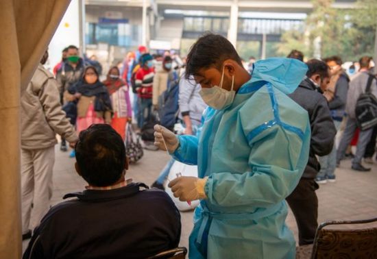  إصابات كورونا في الهند تتخطى حاجز الـ 25 مليون حالة