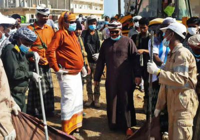 أطلقها الثقلي.. حملة نظافة في حديبو بدعم "خليفة الإنسانية"