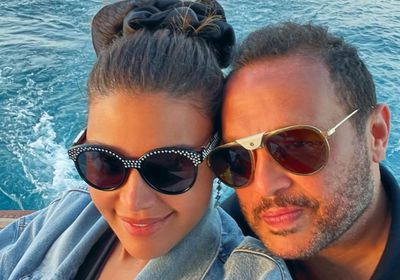 ريهام حجاج توجه رسالة حب لزوجها