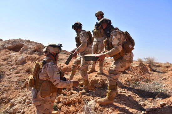 الجيش العراقي يضبط عبوات ناسفة في منطقة السليجية