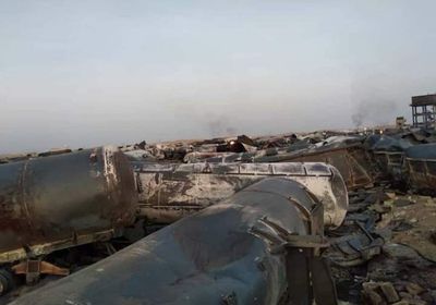 اشتباكات بين قبائل مأرب ومليشيات الشرعية تحرق 20 قاطرة غاز