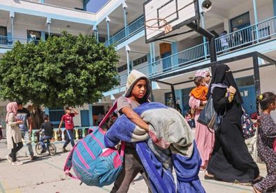 نزوح أكثر من 107 آلاف فلسطيني من منازلهم بسبب قصف غزة