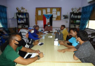 "انتقالي الشيخ عثمان" يبحث جهود فرض الأمن بالمديرية