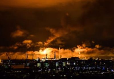 عاجل.. غارة إسرائيلية على غزة &rlm;