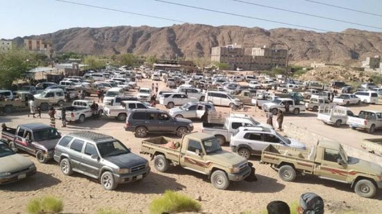 تشييع جثمان المناضل اللواء خشاع لمثواه الأخير