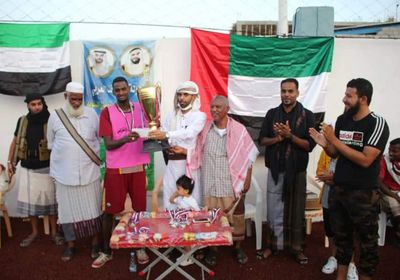 نمور التحالف يتوج ببطولة "حي باجعمان" في ساحل حضرموت