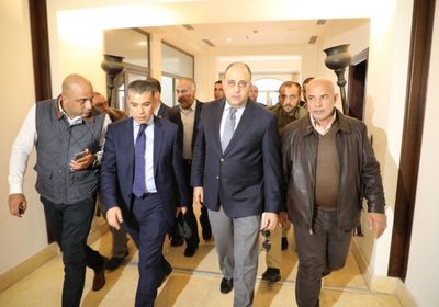  الوفد المصري للوساطة يلتقي الرئيس الفلسطيني في رام الله