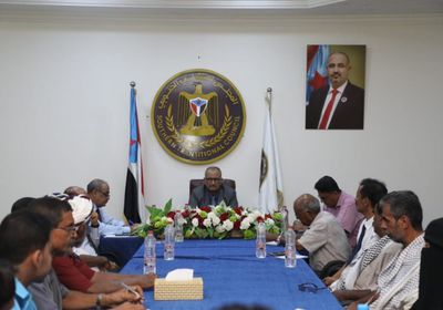 "أمانة الانتقالي" و"تنفيذية وادي حضرموت" تبحثان تعزيز الأداء