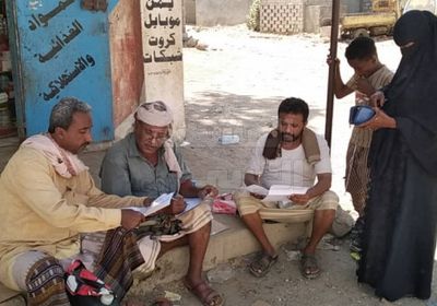 انتقالي خنفر يضم بقية الشهداء لقائمة المساعدات