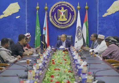 رئاسة الانتقالي تقف على تطورات الأوضاع بوادي حضرموت