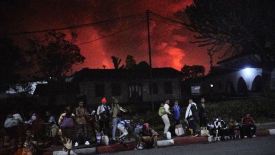 ثوران بركان جبل نيراغونغو بالكونغو يقتل 13 شخصًا