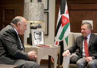  العاهل الأردني يتسلم رسالة من الرئيس المصري