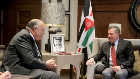  العاهل الأردني يتسلم رسالة من الرئيس المصري
