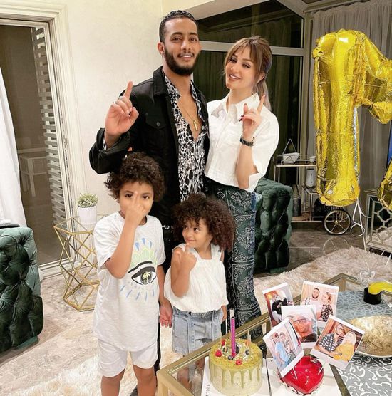 محمد رمضان يحتفل بعيد ميلاده