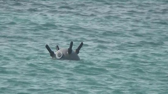 التحالف يعلن تدمير لغم بحري إيراني بالبحر الأحمر