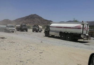تهريب 50 قاطرة نفط من شبوة للحوثيين