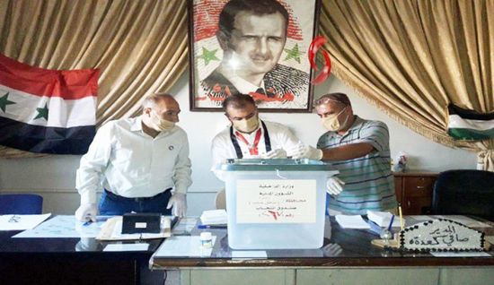 فتح مراكز الاقتراع في إطار الانتخابات الرئاسية بسوريا