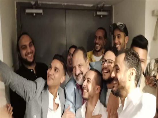 خالد الصاوي يحتفل بعرض فيلمه "للإيجار" (صور)