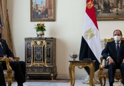  وزير الخارجية الأمريكي: أجريت محادثات مكثفة وجيدة للغاية مع الرئيس المصري