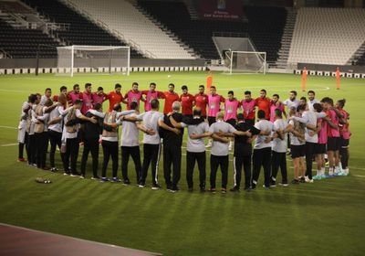 الأهلي يختتم استعداداته لمباراة السوبر الأفريقي بمشاركة جميع اللاعبين