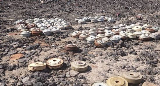 "مسام" ينزع 85 لغمًا من باب المندب بيومين