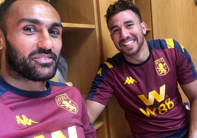 تريزيجيه يودع المحمدي بعد رحيله عن أستون فيلا