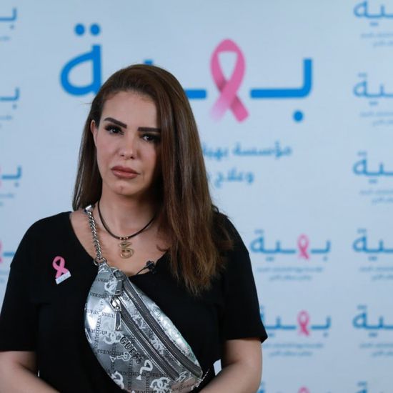 دنيا عبدالعزيز تنشر صور زيارتها لمستشفى "بهية"