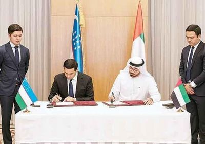 الإمارات تبني المزيد من المشاريع في أوزبكستان للإسهام في عملية التنمية