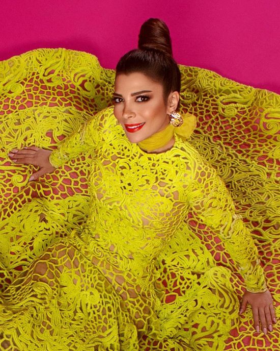 أصالة تحتفل بعيد ميلاد توأمها