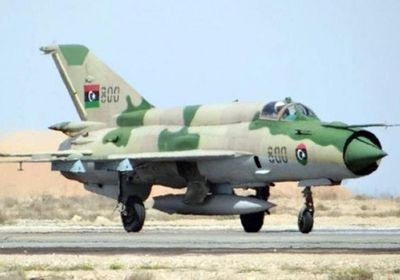  تحطم مقاتلة تابعة للجيش الوطني الليبي ومصرع طيار