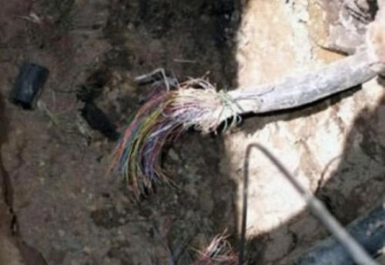 انقطاع الإنترنت عن بيحان بعمل تخريبي