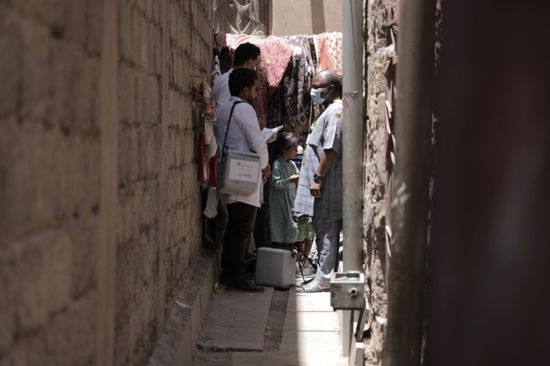 حملة للتحصين ضد شلل الأطفال في 14 محافظة