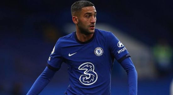 زياش بديلا مع تشيلسي أمام السيتي في نهائي دوري الأبطال