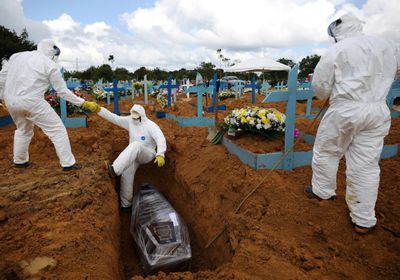 حصيلة إصابات ووفيات جديدة بكورونا في البرازيل