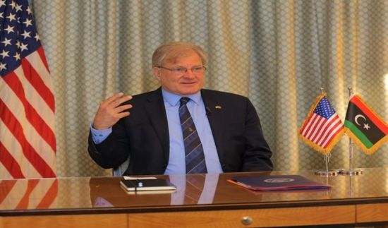  السفير الأميركي لدى ليبيا يناقش مع رئيس المجلس الرئاسي توحيد المؤسسات العسكرية والأمنية