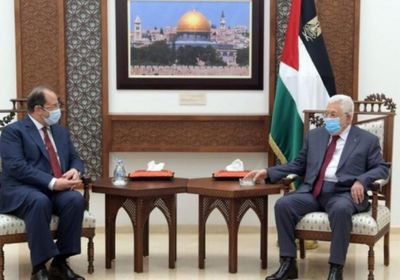  الرئيس الفلسطيني يبحث مع رئيس المخابرات المصرية التهدئة الشاملة